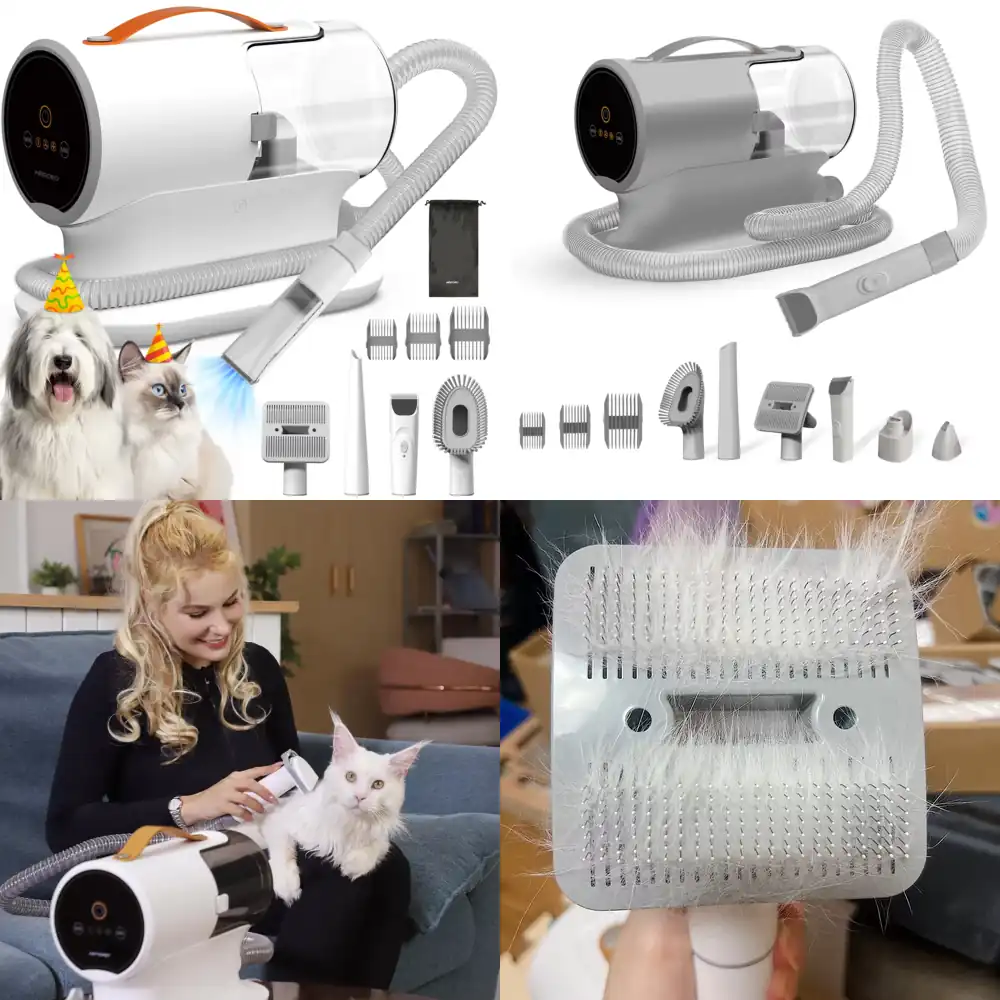 Hair Clipper - AIRROBO USA Honden- en kattenhaardroger, 5-in-1