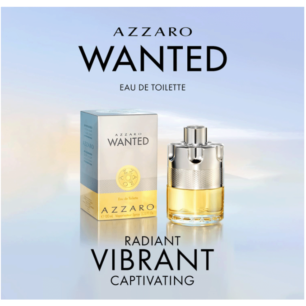Aftershave - Azzaro Wanted EDT, een herengeur van