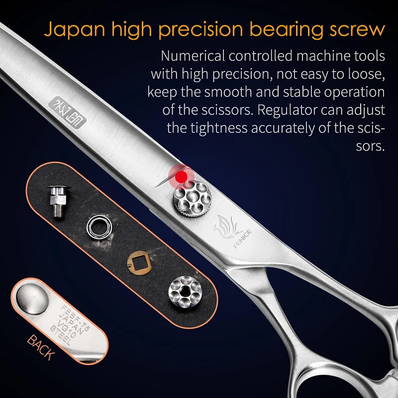 Fenice Hondentrimmerschaar 7/7 - Grooming Scissors recensie en prijs