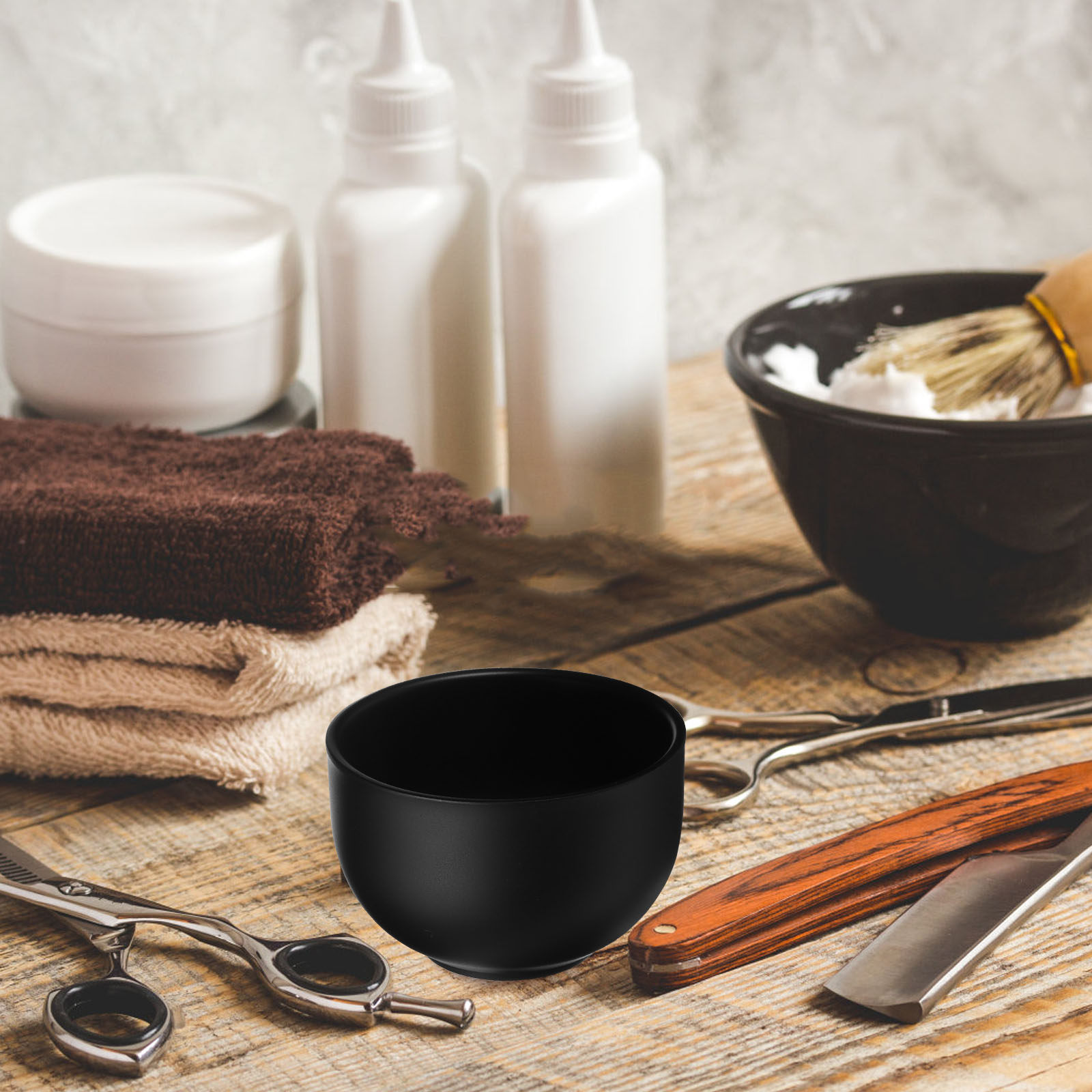 Zwarte scheerschaal van roestv - Shaving Cream recensie en prijs